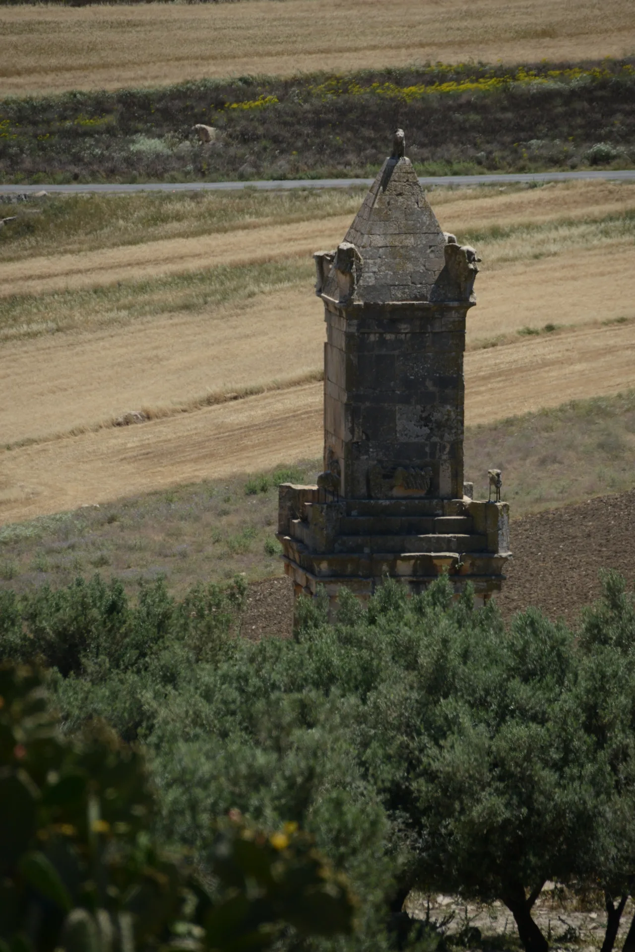 Dougga, Tunisia - The best-preserved Roman city in North Africa set on a hilltop with panoramic vi