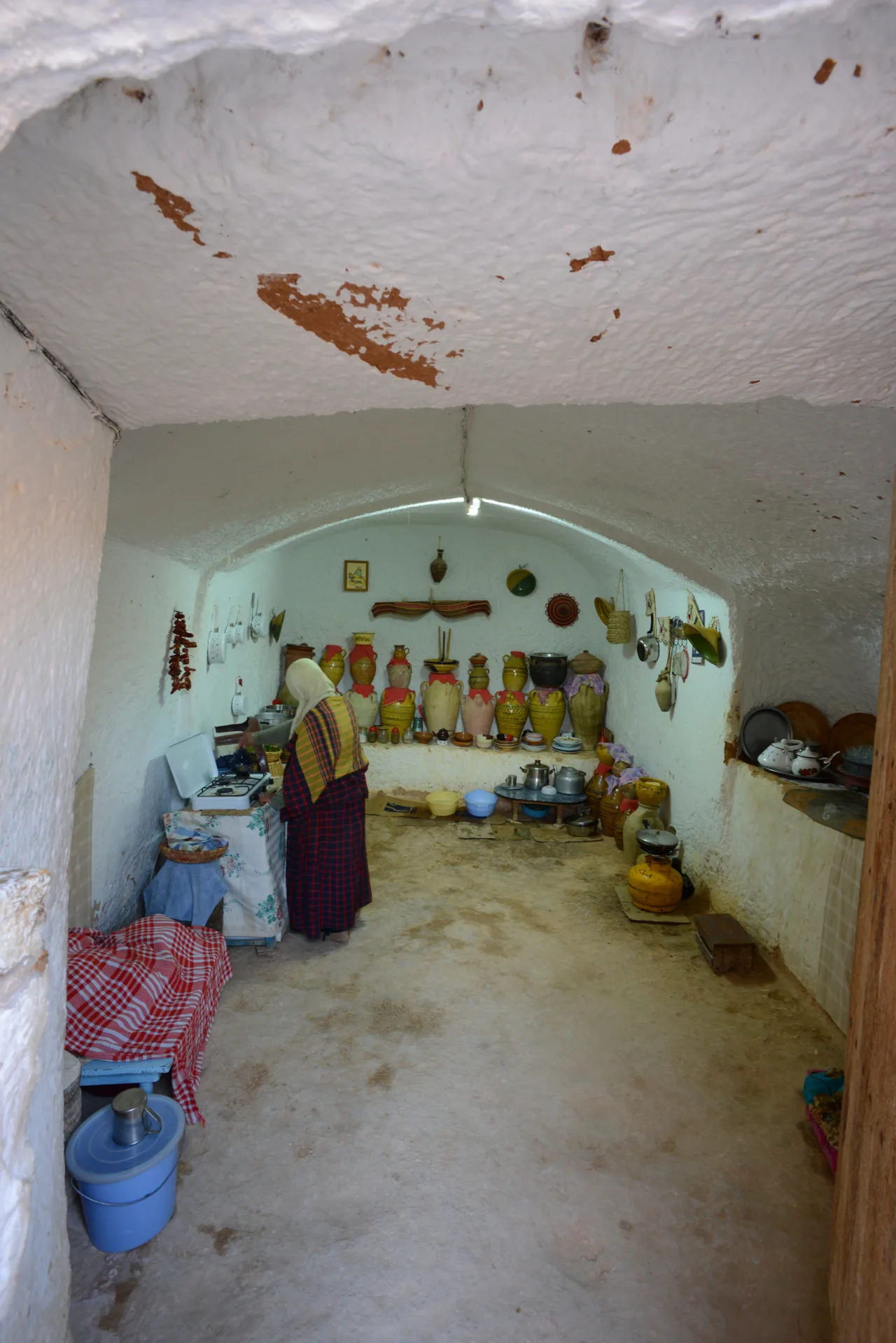 Matmata, Tunisia - Famous troglodyte underground dwellings and Star Wars filming locations.